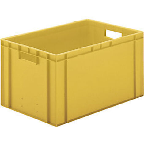 Caja de transpuerta 600x400x320 mm amarillo