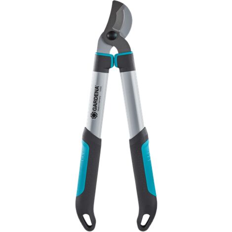 GARDENA Tijeras de podar cortarramas dos manos EasyCut 500 B, corte bypass, podadera para cortar madera fresca hasta 42 mm, Mango ergonómico ErgoTec, cuchillas con recubrimiento antiadherente (12002-2