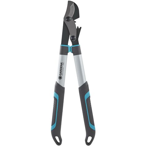 GARDENA Tijeras de podar cortarramas dos manos EnergyCut 600 B, con multiplicador de fuerza X3, diámetro de corte de 42 mm tipo bypass (12006-20)