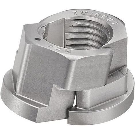 Tuerca de fijación rápido TWINNUT con brida 6333S-M6 AMF