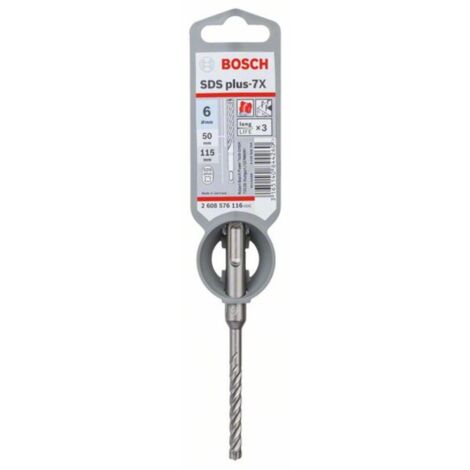 Broca SDS plus plus-7X 6,0x 50x115mm Bosch