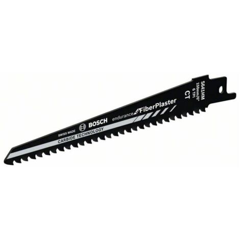Bosch 2608650970 Hoja de sierra de sable S 641 HM Endurance FiberPlaster 2 uds (1/4)