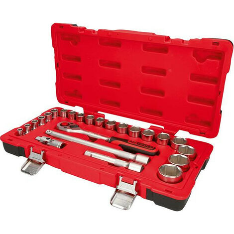 Juego De Dados De 1/2 -24 Unidades Ks Tools (1/4)