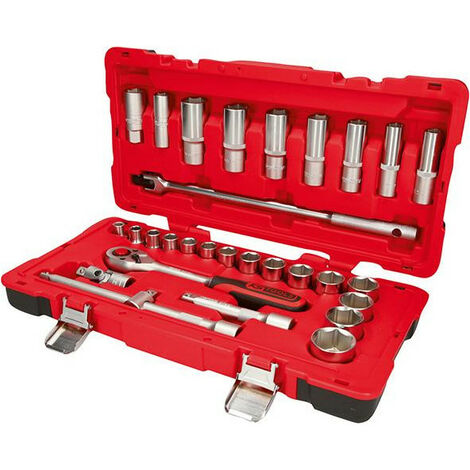 KS TOOLS Juego de llaves de vaso de 1/2', 30 pzs ( 951.0630 ) (1/5)