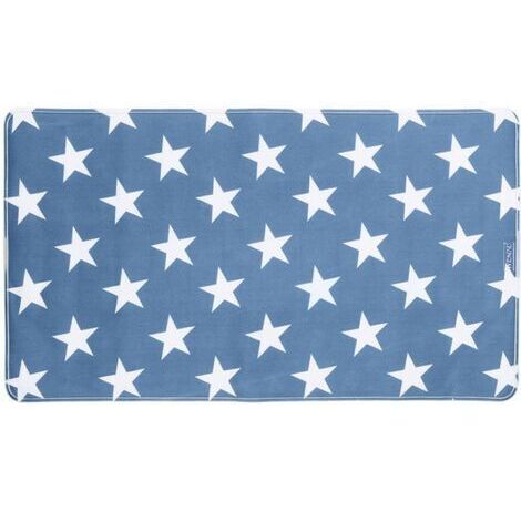 Alfombra De Bańo Stella Azul Oscuro 70 X 40 Cm (1/5)