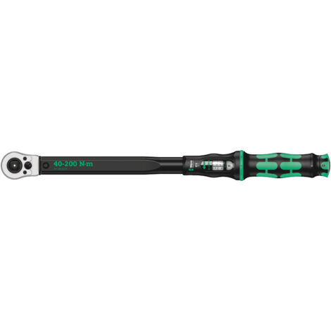 Llave dinamométrica con carraca reversible 1/2" 40-200 Nm WERA Click-Torque C 3