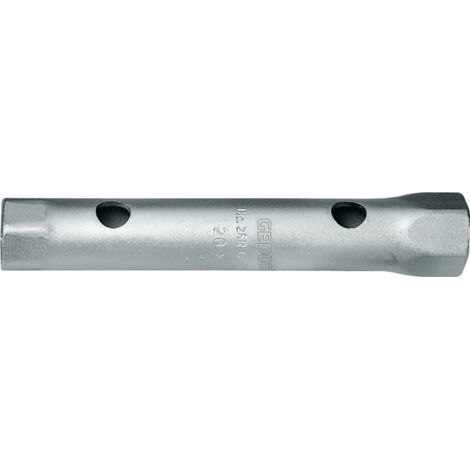 Llave de tubo para tubos 26 R SW 24x27mm L.180mm agujero D.14.5mm cromado GEDORE