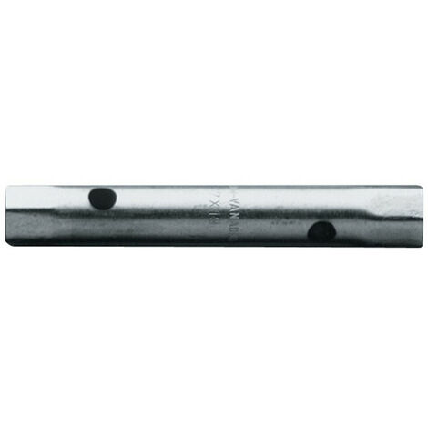 Llave de tubo tubular SW 13x15mm L.140mm taladro D.8.5mm cromado PROMAT