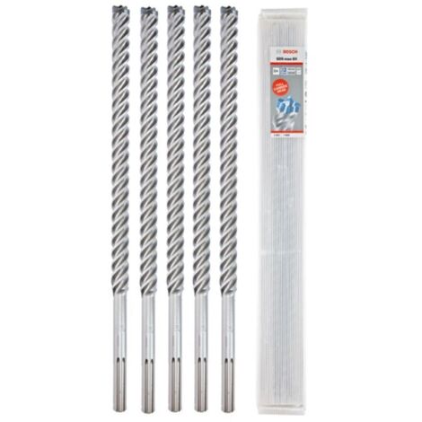 Taladro percutor SDS-max-8X D.22mm trabajo L.400mm L.520mm SDS-max 5 piezas BOSCH