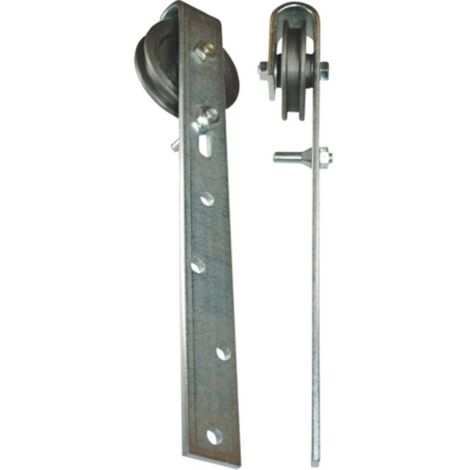 Rodillo para puerta corredera con soporte 160 mm STA galvanizado máx. 175 kg 14/17 mm Heinrich Betz & Sons