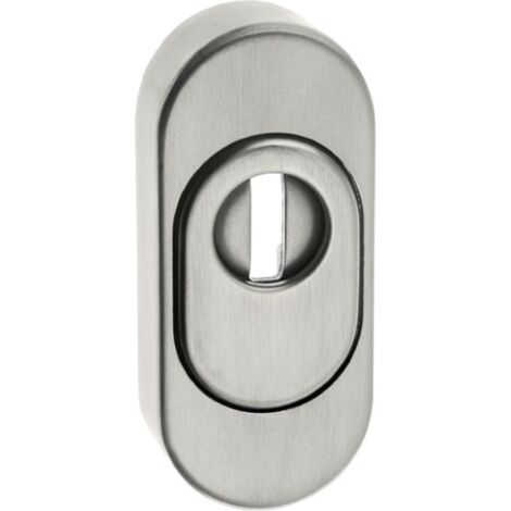Rosetón para llaves 0815/0000 Alu.F12 placa placa 14.5mm PZ ov.EDI
