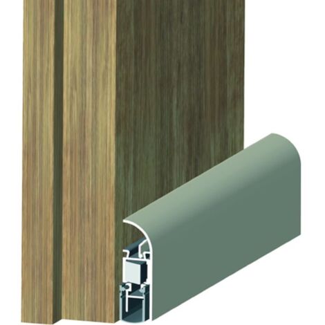 Junta de puerta Schall-Ex® Applic A 1-s.L.1055mm aluminio blanco HLT ATHMER