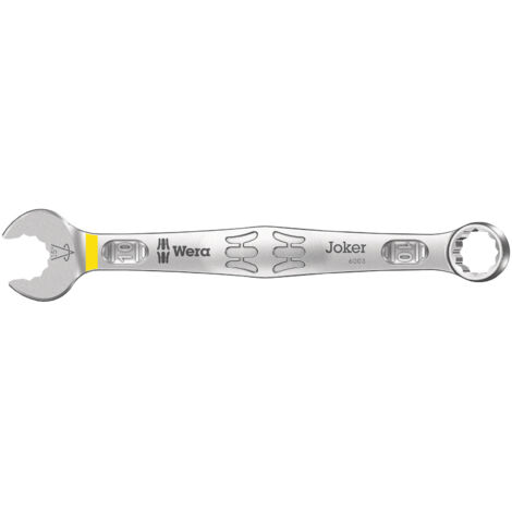 Llave combinada 6003 Joker SW 10mm L.125mm forma A CV acero WERA