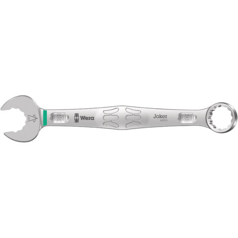 Llave combinada 6003 Joker SW 30mm L.330mm forma A CV acero WERA