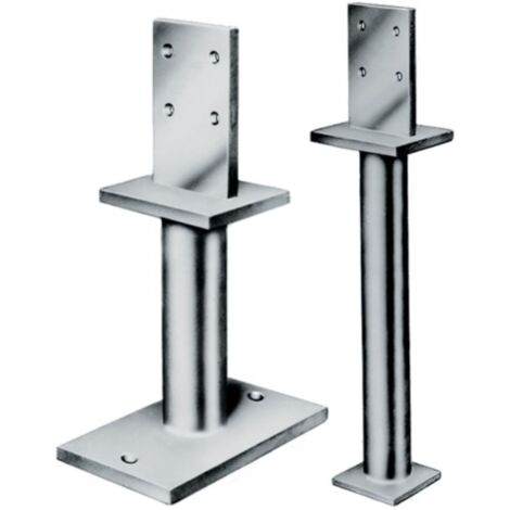 Pie de columna PIS / PISB 100x80x10mm STA st.z.z.Schr.