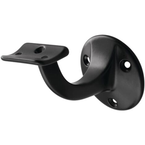 Soporte de pasamanos 3500 aluminio, cobre, negro, placa de pared 56 mm