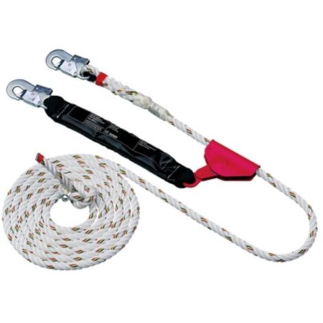 Anticaídas móvil MAS S 16 EN353-2 L.5m cuerda-D.16mm MAS