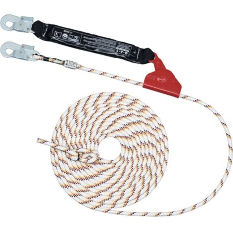 Anticaídas giratorio MAS SK 12 EN353-2 L.5m cuerda-D.12mm MAS