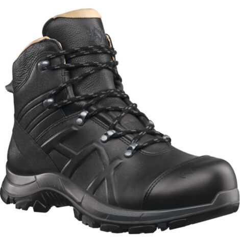 Bota de seguridad BE Safety 56LL Mid 8 (42) piel impermeable negra (1/4)