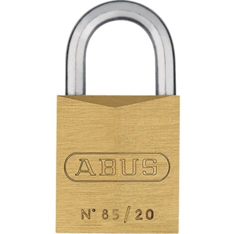 Candado cilíndrico 85/20 gl Cuerpo de la cerradura Ancho 21 mm MS gl.0393 ABUS