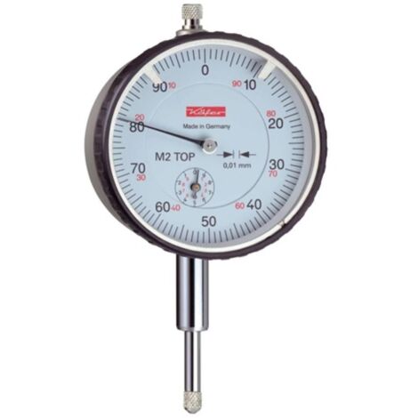 Reloj comparador M3 T 5 mm de longitud 0,01 mm ESCARABAJO