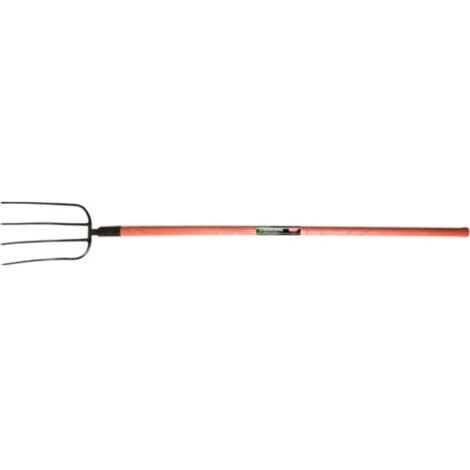 Púas para estiércol L.320mm 4 púas mango fibra de vidrio 3001 G.1630g POLET