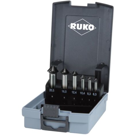 Ruko 102790EPRO Juego de fresas cónicas metálicas (1/3)
