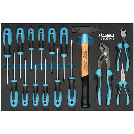 Módulo de herramientas 163-330 / 16 16 piezas HAZET