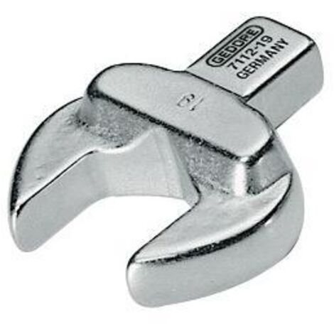 Herramienta de inserción de mordaza abierta 7118-21 SW 21mm 14x18mm CV acero GEDORE