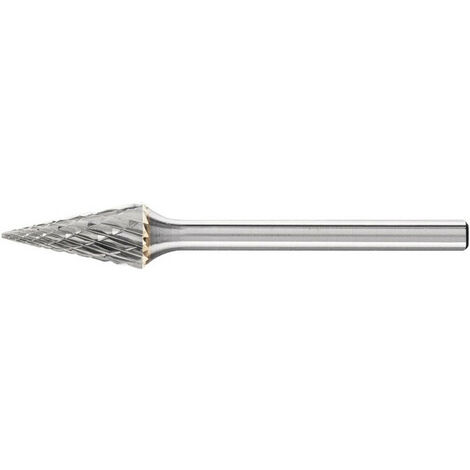 Fresa pequeña forma G SKM D.6mm cabeza-L.13mm vástago-D.3mm HM galv.3 Plus PFERD