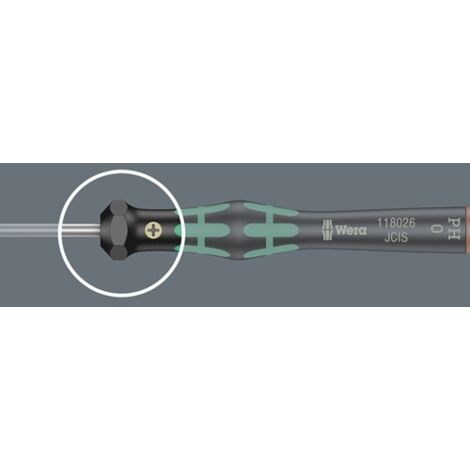 Destornillador para mecánica de precisión electrónica 2035 hoja 3mm L.50mm WERA