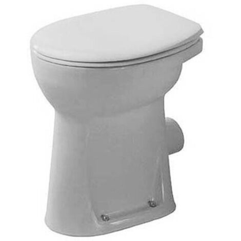 Inodoro de pie DURAPLUS SOUDAN, plano 360 x 465 mm, salida vertical, DURAVIT blanco