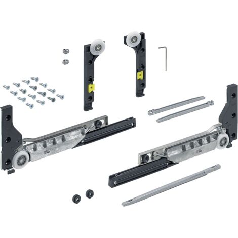 Herraje para puerta corredera SlideLine M Kit completo Kit completo 10 kg HETTICH