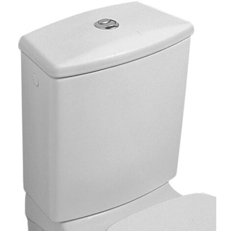 Accesorios, Mecanismo de llave DualFlush, cromado, alimentación lateral o trasera, porcelana sanitaria Blanca