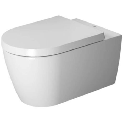 Inodoro suspendido ME de Starck RIMLESS ti 370x570mm blanco