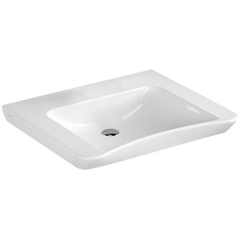 Lavabo de esquina en Solid Surface TWG70 - blanco mate - 50 x 50 x 28 cm