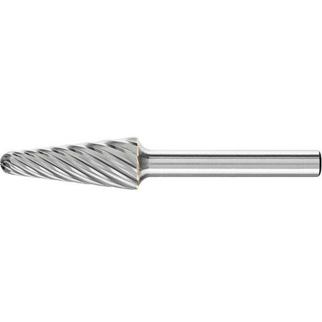 Fresa HM Forma de cono redondo 1230 INOX 6mm 12x30mm Pferd