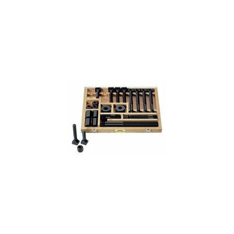 Juego de tornillos de apriete No. 6520 Ranura en T 10 mm M10 38 piezas AMF (1/2)
