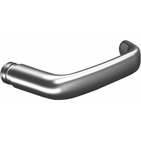 Pieza del orificio de la manija de la puerta OGRO 8527 Alu.F1 / Satino 4-KT.8mm DIN L / R OGRO