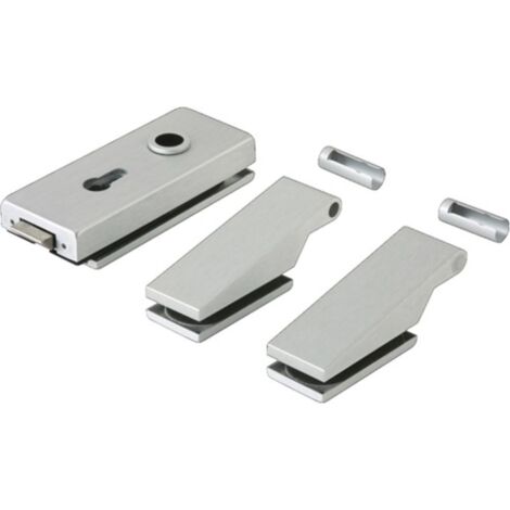 Herraje para puerta de vidrio STUDIO Classic LM anodizado plata PZ DIN L / R DORMAKABA