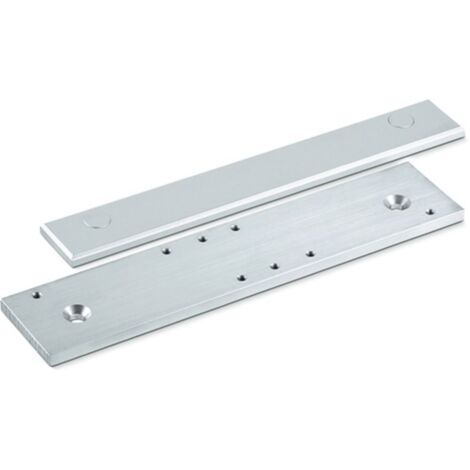 Placa de montaje / mostrador para TS 5000/4000 plateado GEZE (1/2)