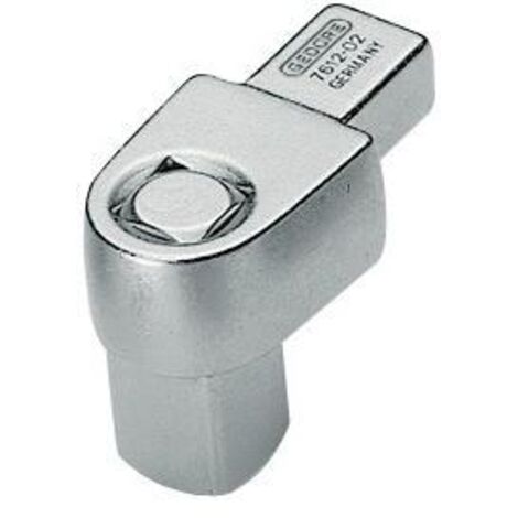 Inserto cuadrado 7612-01 3/8 pulgadas 9x12mm CV acero GEDORE