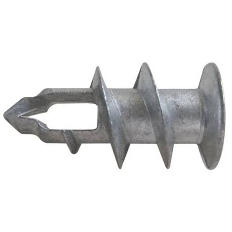 Taco para cartón yeso GKDZ 28mm sin tornillo zinc fundido a presión.100 pzs / PU 12 PU / caja exterior CELO (Por 100) (1/4)