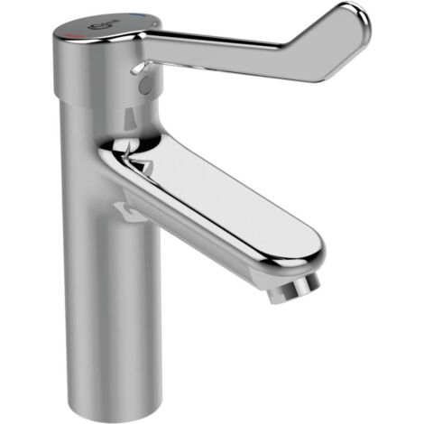 Mezclador de lavabo CERAPLUS 2 Grande con palanca clinica, sin vaciador cromado IDEAL STANDARD (1/2)