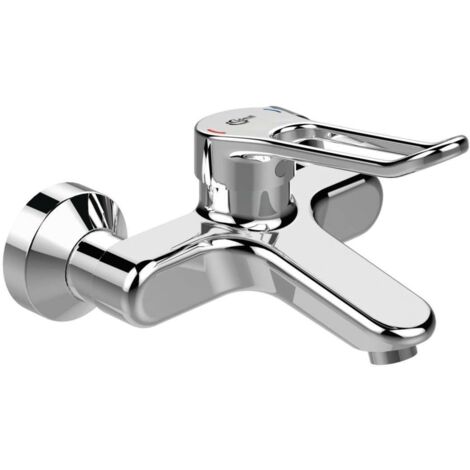 Mezclador de lavabo de pared CERAPLUS 2 con palanca de soporte cromo IDEAL STANDARD (1/2)