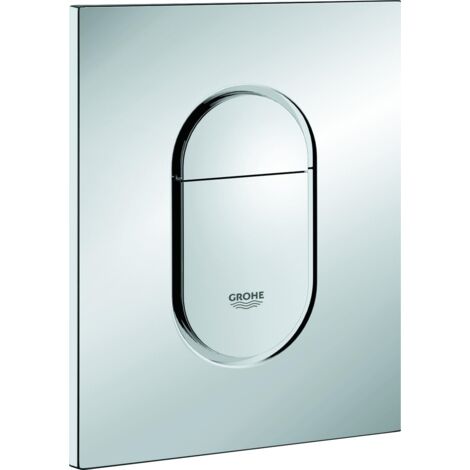 GROHE Arena Cosmopolitan S 37624 2Mengen / Start & Stopp placa de actuador de inodoro de grafito duro