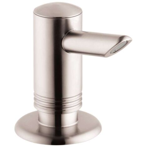 Dispensador de líquido para lavavajillas aspecto acero inoxidable (1/2)