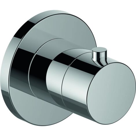 Mezclador termostático IXMO DN 15, rosetón empotrado, bronce cuadrado cepillado KEUCO (1/5)