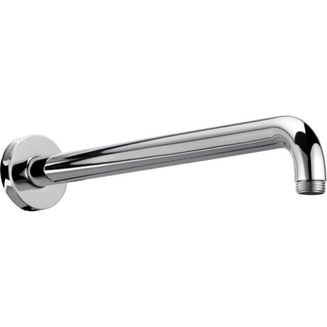 Brazo de ducha ELEGANCE para conexión a pared saliente 1/2 pulgada 312 mm bronce cepillado KEUCO (1/5)