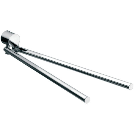 RONDO 2 toallero de 2 brazos. rojo 464mm cromo (1/5)